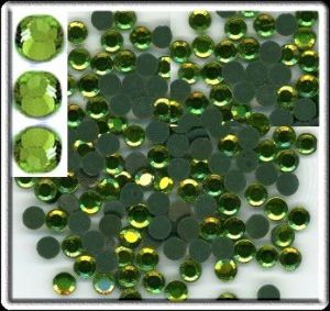 cristal peridot 2 mm