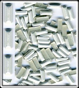 perla bara alba  2,5 x 7 mm