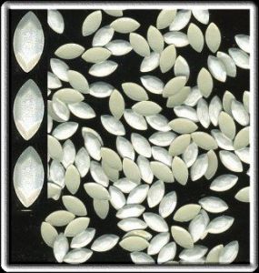 perla hexagon alba 7 mm